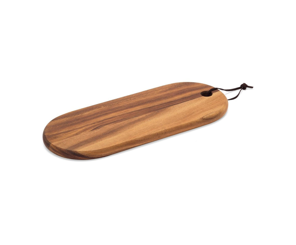 Tabla de corte- Tabla ovalada - Tabla de madera - Tabla de corte acacia - Tabla resistente a los corte